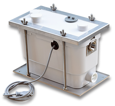 グリストラップやドレン排水にも対応の雑排水専用圧送排水ポンプ 